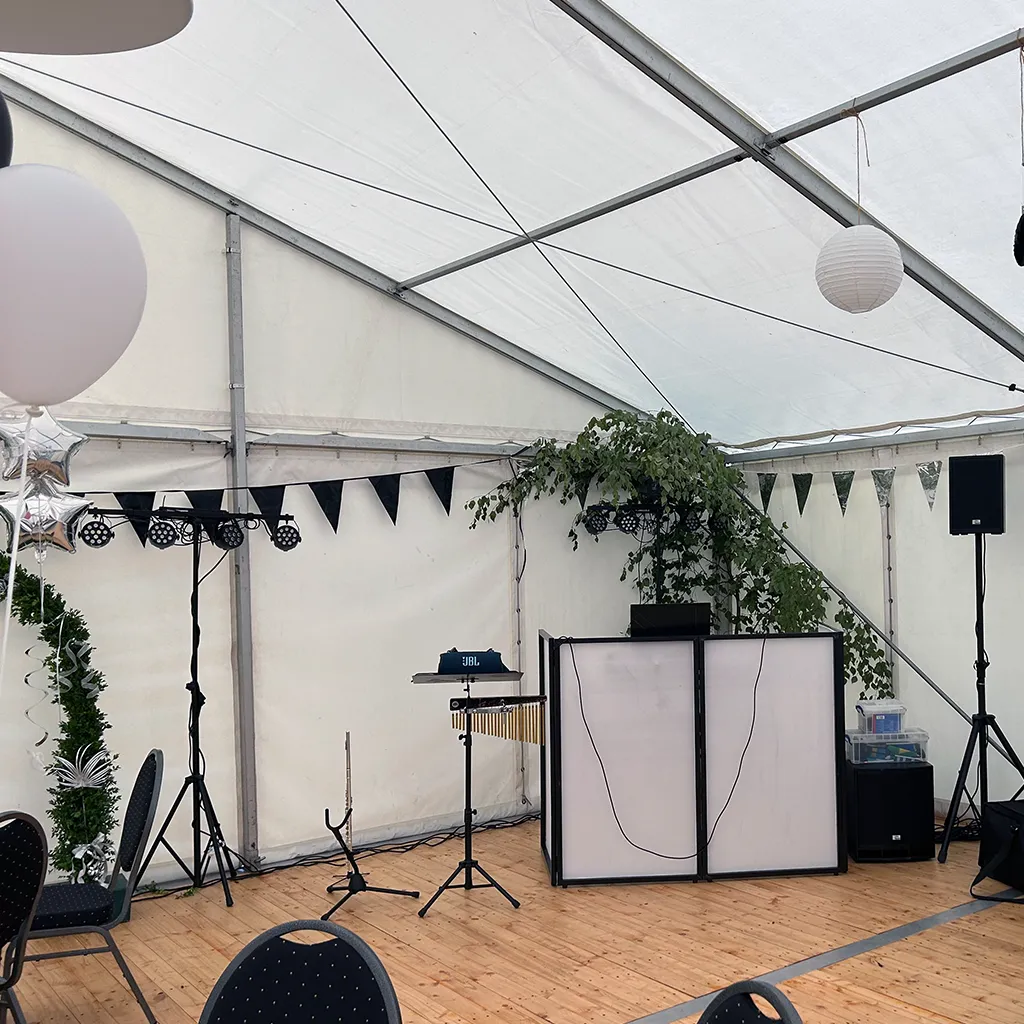 DJ-Setup von DJ CMO in Bielefeld